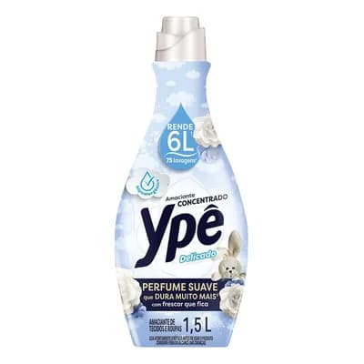 Amaciante Concentrado Ypê Delicado 1,5L