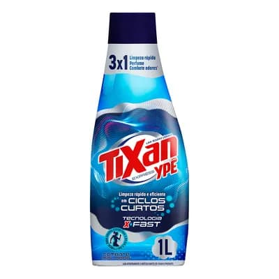 Lava-roupas Líquido Tixan Ypê X Fast - Controle Odor 1l