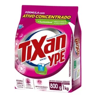 Kit C/ 6 Lava Roupas Em Po Concentrado Maciez Sache 800g